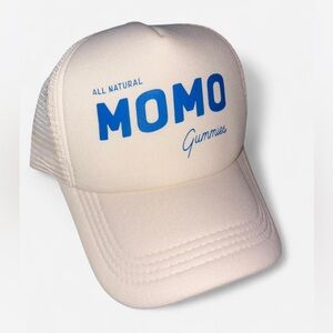 NWOT MOMO Gummies All Natural Trucker hat